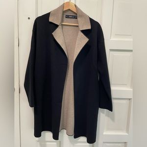 Zara Knitwear Coat